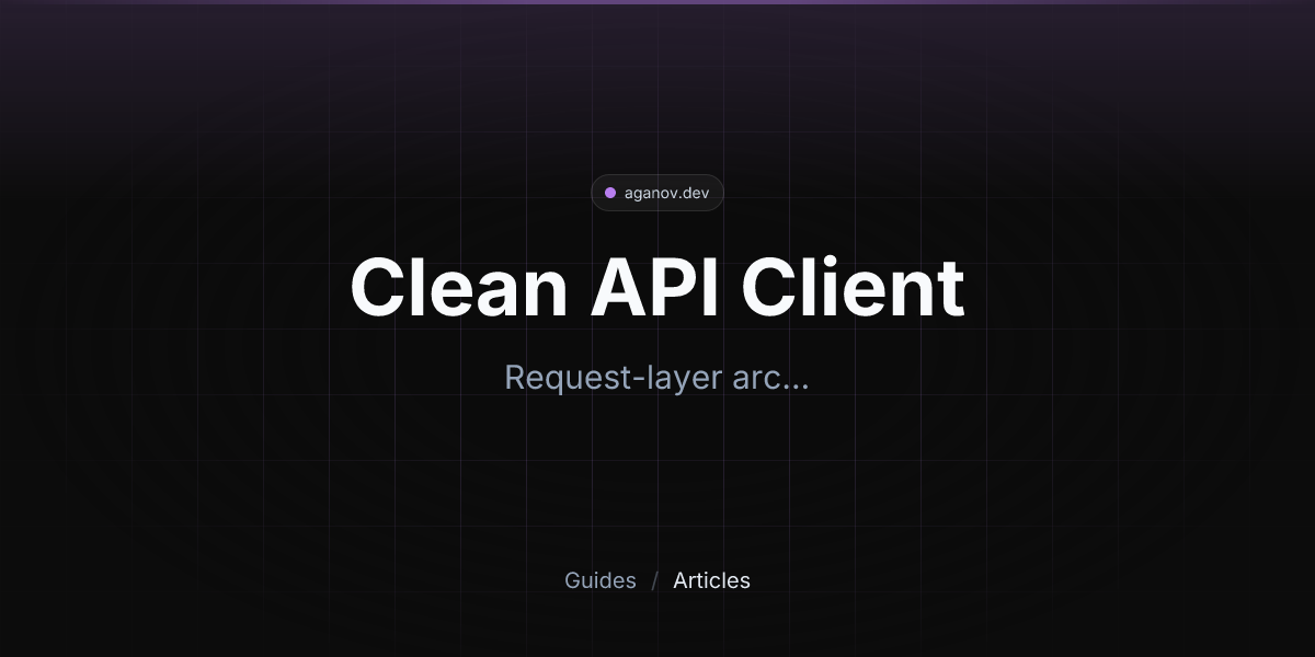 Clean API Client